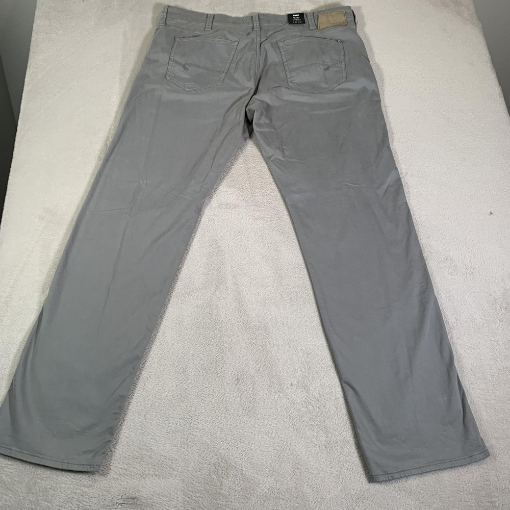 Mavi Matt Jeans Mens 40x36 Gray Medium Wash‎ Relaxed Straight Stretch Denim NEW